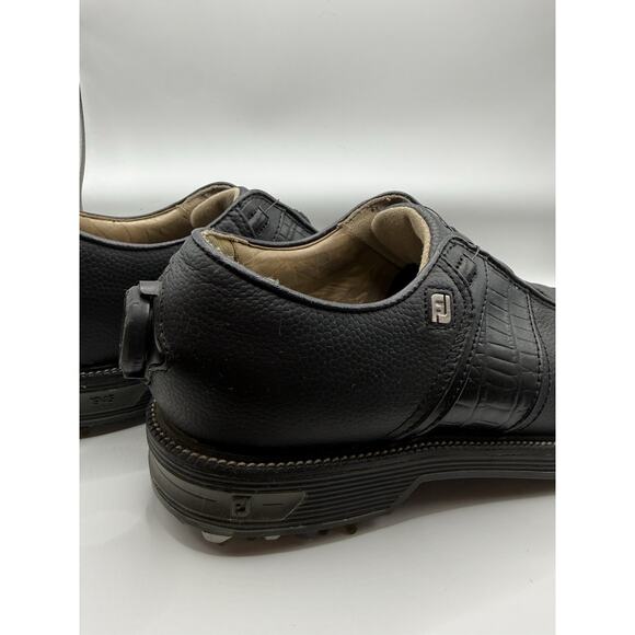 Footjoy Premiere Packard Boa 53920 Men\'s Blk/Blk/Blk Golf Shoe Size 7 main image 12